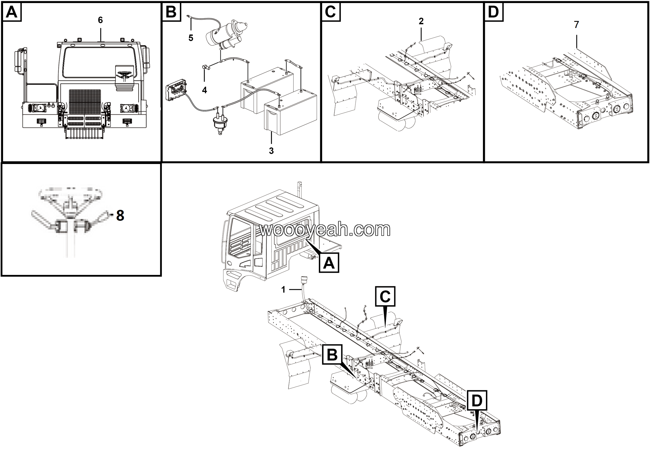 LGMG Off-Highway Dump Truck 2022 - Chassis electric system - K2002-2720010858