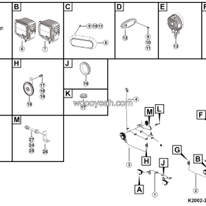 LGMG MTH116 2025 - Covering elec module - K2002-2720021349.S1A