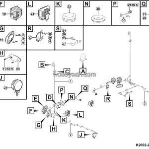 LGMG RTH100 2025 - Covering elec module - K2002-2720021947.S1A