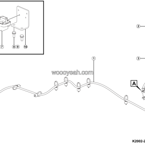 LGMG Mine Truck 2026 - Air intake preheating module - K2002-2720022969.S1A
