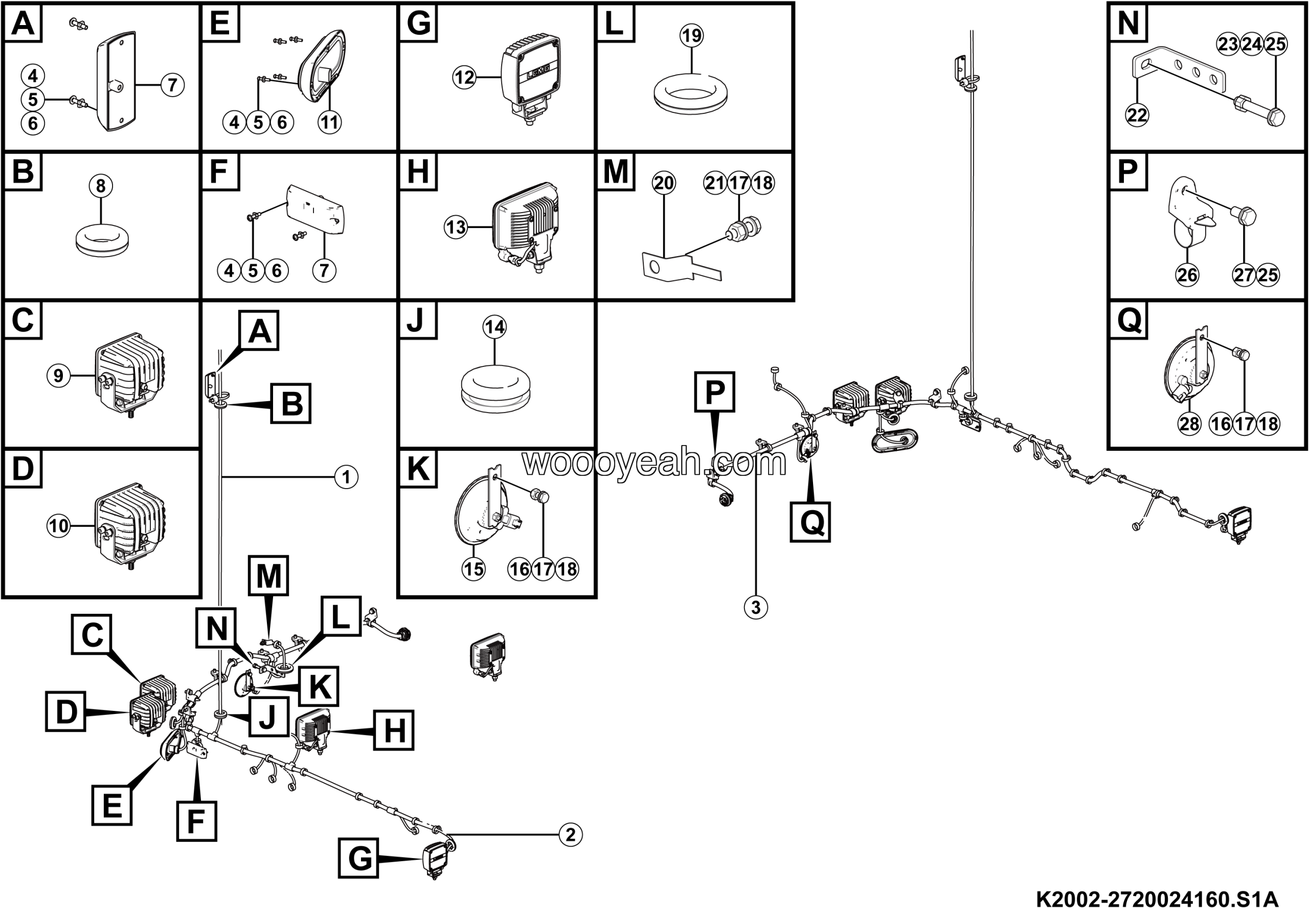 LGMG Mine Truck 2026 - Covering electrical module - K2002-2720024160.S1A