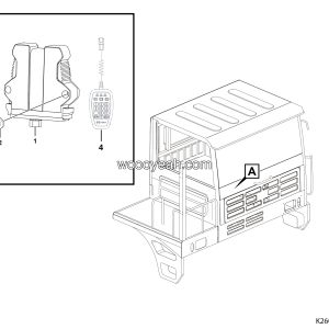 LGMG Off-Highway Dump Truck 2020 - Gps system - K2600-2726010003.A1c