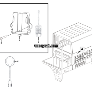 LGMG Off-Highway Dump Truck 2022 - GPS system - K2600-2726010060.S1A