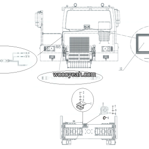 LGMG Off-Highway Dump Truck 2022 - Reversing imaging system - K2700-2727010090