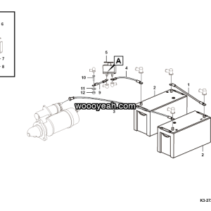 LGMG MT76 Mine Truck - System - K3-2720010527001