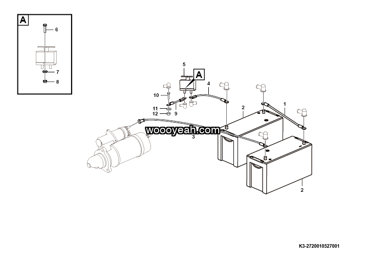 LGMG MT76 Mine Truck - System - K3-2720010527001