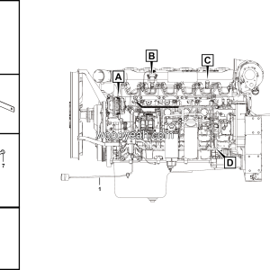 LGMG MT95 Mine Truck - Engine electric system assy - K3400-2734010075
