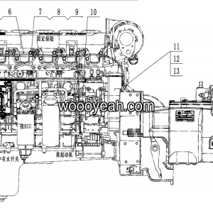 LGMG Off-Highway Dump Truck 2022 - Engine electric system - K3400-2734010175