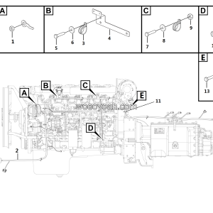 LGMG Off-Highway Dump Truck 2021 - Engine electric system - K3400-2734010240.S