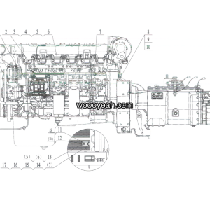 LGMG Off-Highway Dump Truck 2021 - Engine electric system - K3400-2734010256