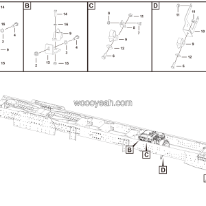 LGMG Off-Highway Dump Truck 2024 - Engine harness fixed system - K3400-2734010892
