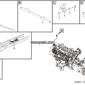 LGMG Off-Highway Dump Truck 2023 - Engine electrical system - K3401-2734010886.S1A