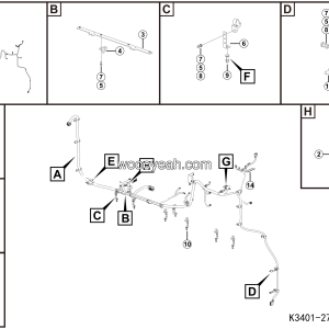 LGMG Off-Highway Dump Truck 2024 - Engine electrical system - K3401-2734010886.S1B