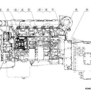 LGMG Off-Highway Dump Truck 2022 - Engine electric system - K3403-2734010122
