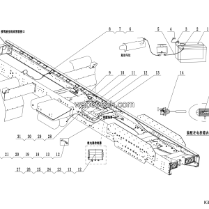 LGMG Mine Truck Mine Truck - Slow electrical system - K3701-2737010124
