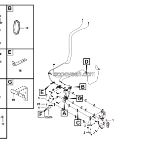 LGMG Off-Highway Dump Truck 2023 - electrical assembly - K6200-2762000276.S1A