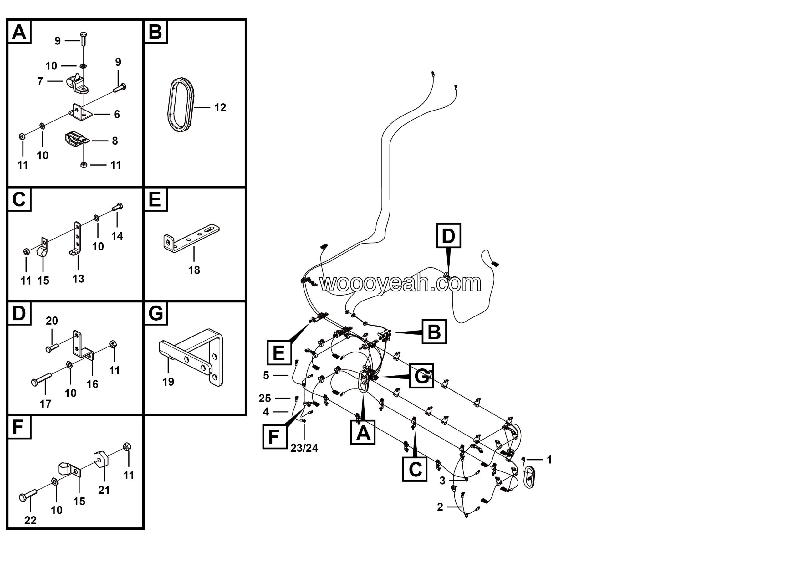 LGMG Off-Highway Dump Truck 2023 - electrical assembly - K6200-2762000276.S1A