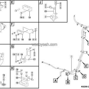 LGMG RTH100 2025 - Charging socket assy - K6200-2762001473.S1A