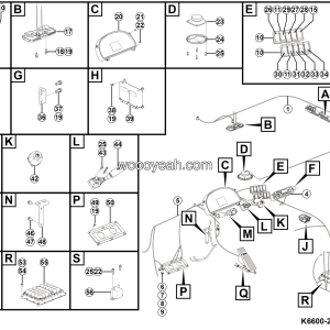 LGMG Mine Truck 2026 - Cab elec sys - K6600-2766000089.S1A