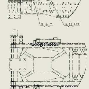 LGMG Off-Highway Dump Truck 2022 - RH side safety support assy - L0401-2740010755