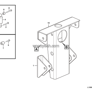 LGMG Off-Highway Dump Truck 2020 - Right rear suspension assy - L1300-2713011188