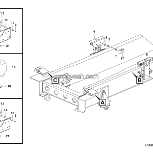 LGMG MT50 Mine Truck - Suspension assy - L1300-2713011430