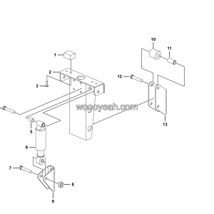 LGMG Off-Highway Dump Truck 2021 - Left rear susoension assy - L1300-2713011786