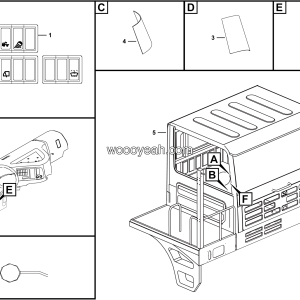 LGMG MT95D Mine Truck - Turning cab - L1300-4190003006