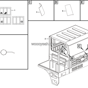 LGMG Off-Highway Dump Truck 2021 - Cab assy（LH） - L1300-4190704247