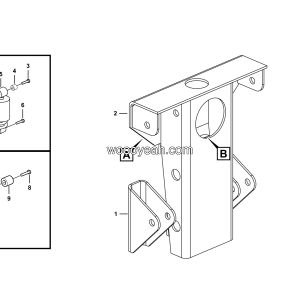 LGMG Mine Truck Mine Truck - Left rear susoension assy - L1301-2713011240