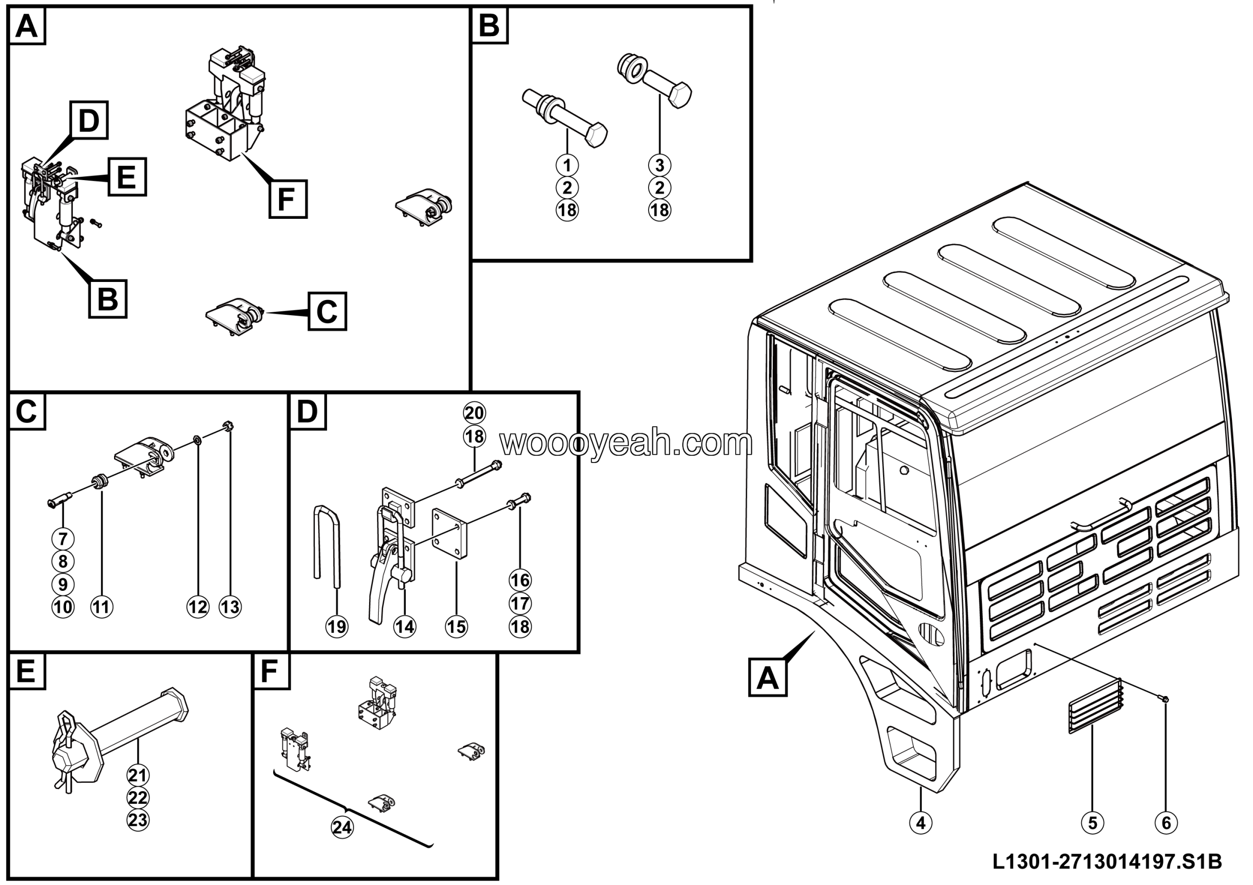 LGMG - 2025 - Cab assy - L1301-2713014197.S1B