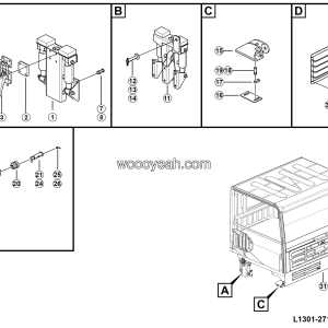 LGMG Off-Highway Dump Truck 2024 - Cab assy - L1301-2713014393.S1A-G2
