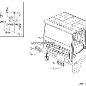 LGMG - 2025 - Cab assy - L1301-2713016066.S1A