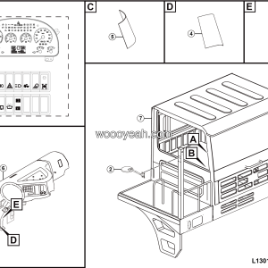 LGMG Off-Highway Dump Truck 2024 - Tiltable left-mounted cab lg13-jss-3202 - L1301-4190713202