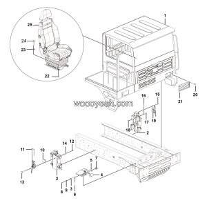 LGMG Off-Highway Dump Truck 2022 - Cab assy - L1302-2713011964