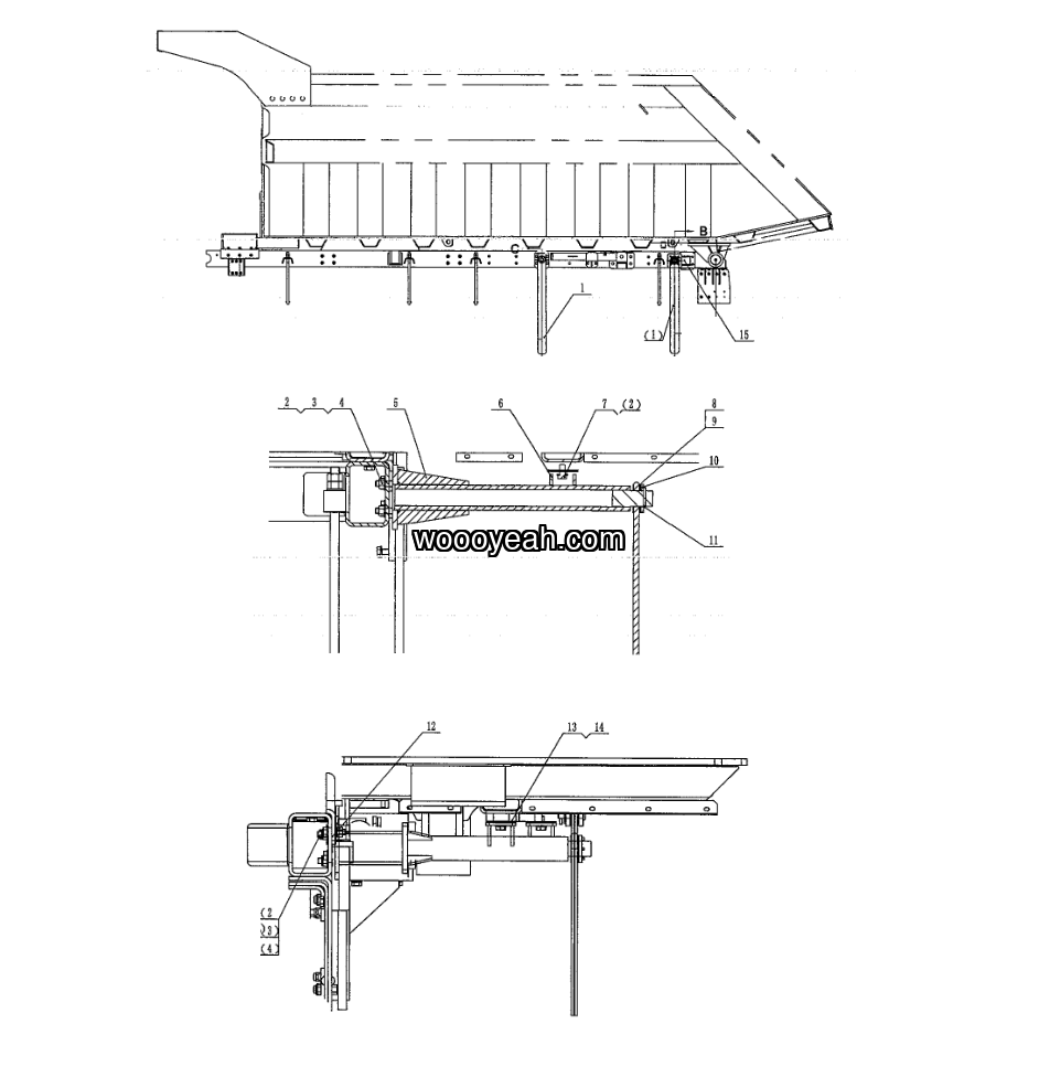 LGMG Off-Highway Dump Truck 2022 - Stone deflector assy - L1700-2717027799