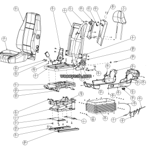 LGMG ？？？a？2？？？？？？？°a？2？¨？？？| 2025 - SEAT ASSEMBLY - L1900-4190708195