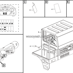 LGMG Off-Highway Dump Truck 2024 - Tiltable LH cab LG13-JSS-8888 - L1900-4190708888