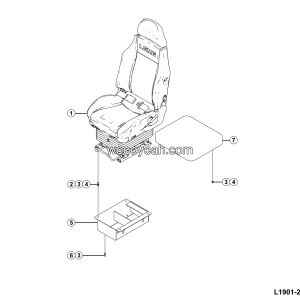 LGMG CMT66A 2025 - Seat installation - L1901-2719010227.S1B