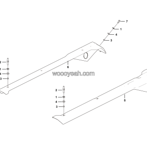 LGMG ？？2？？？？？？？？？？？o Hydrualic Excavator 2024 - Cab roof assy - L2903-2629020389
