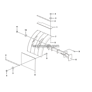 LGMG Off-Highway Dump Truck 2022 - Left mudguard assy - L3600-2736011378