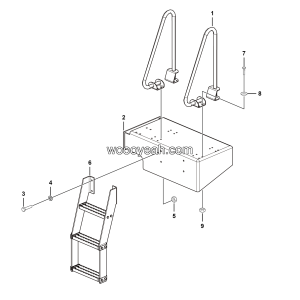 LGMG Off-Highway Dump Truck 2021 - Left pedal assy - L3600-2736011818