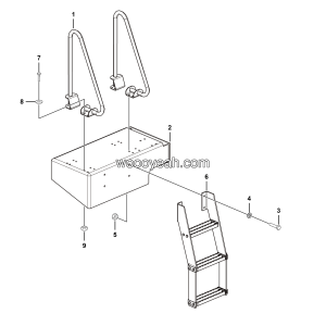 LGMG Off-Highway Dump Truck 2020 - Right pedal assy - L3600-2736011826