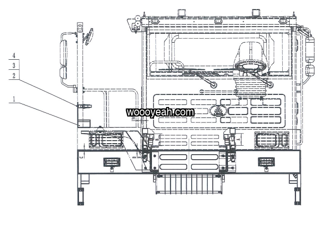 LGMG Off-Highway Dump Truck 2022 - Fire extinguisher assy - L3600-2736011958