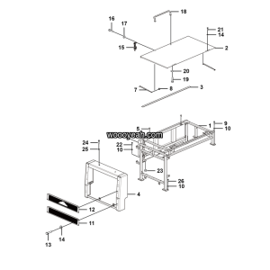 LGMG Off-Highway Dump Truck 2021 - Engine compartment assy - L3600-2736013101