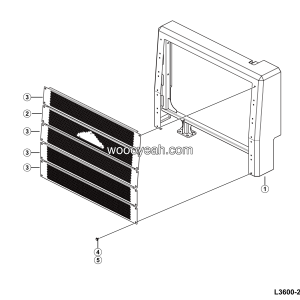 LGMG Off-Highway Dump Truck 2022 - COVER ASSEMBLY - L3600-2736015046.S1A