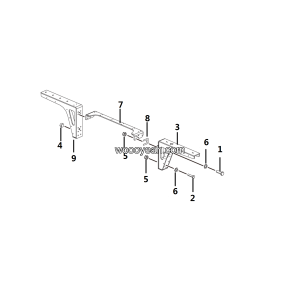LGMG Off-Highway Dump Truck 2022 - Installation assy of Bench - L3600-2736015188