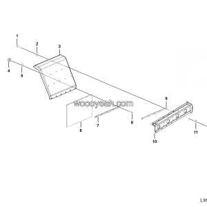 LGMG Off-Highway Dump Truck 2023 - Left mudguard assy - L3601-2736011144