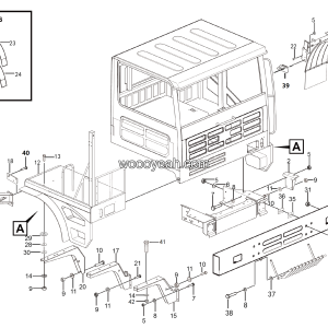 LGMG Off-Highway Dump Truck 2022 - Covering assy - L3601-2736012036