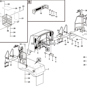LGMG Off-Highway Dump Truck 2022 - Covering assy - L3601-2736014116.S1A